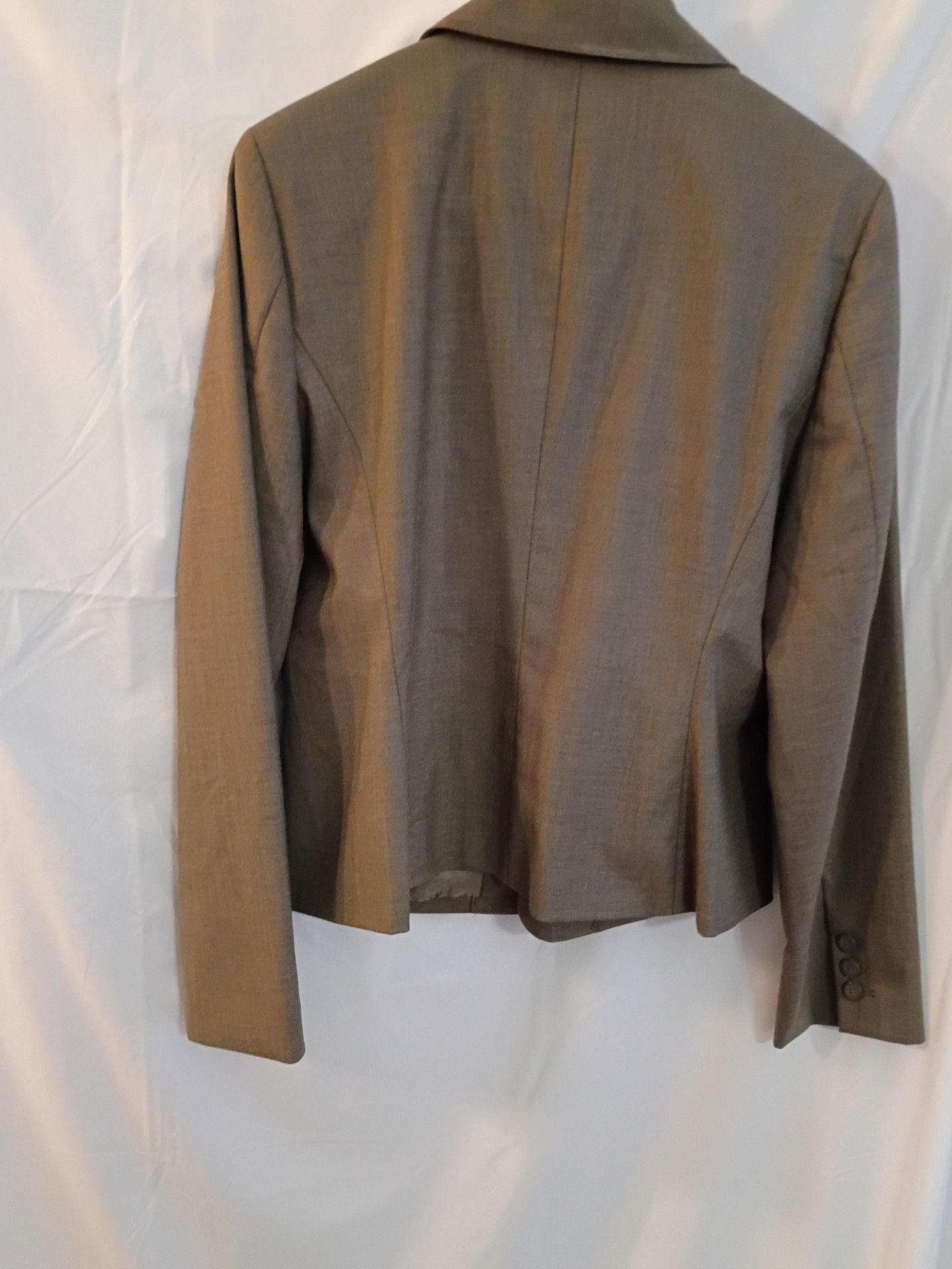 Axcess Blazer Size 12 Brown Pocket Detail Formal Workwear Jacket 5