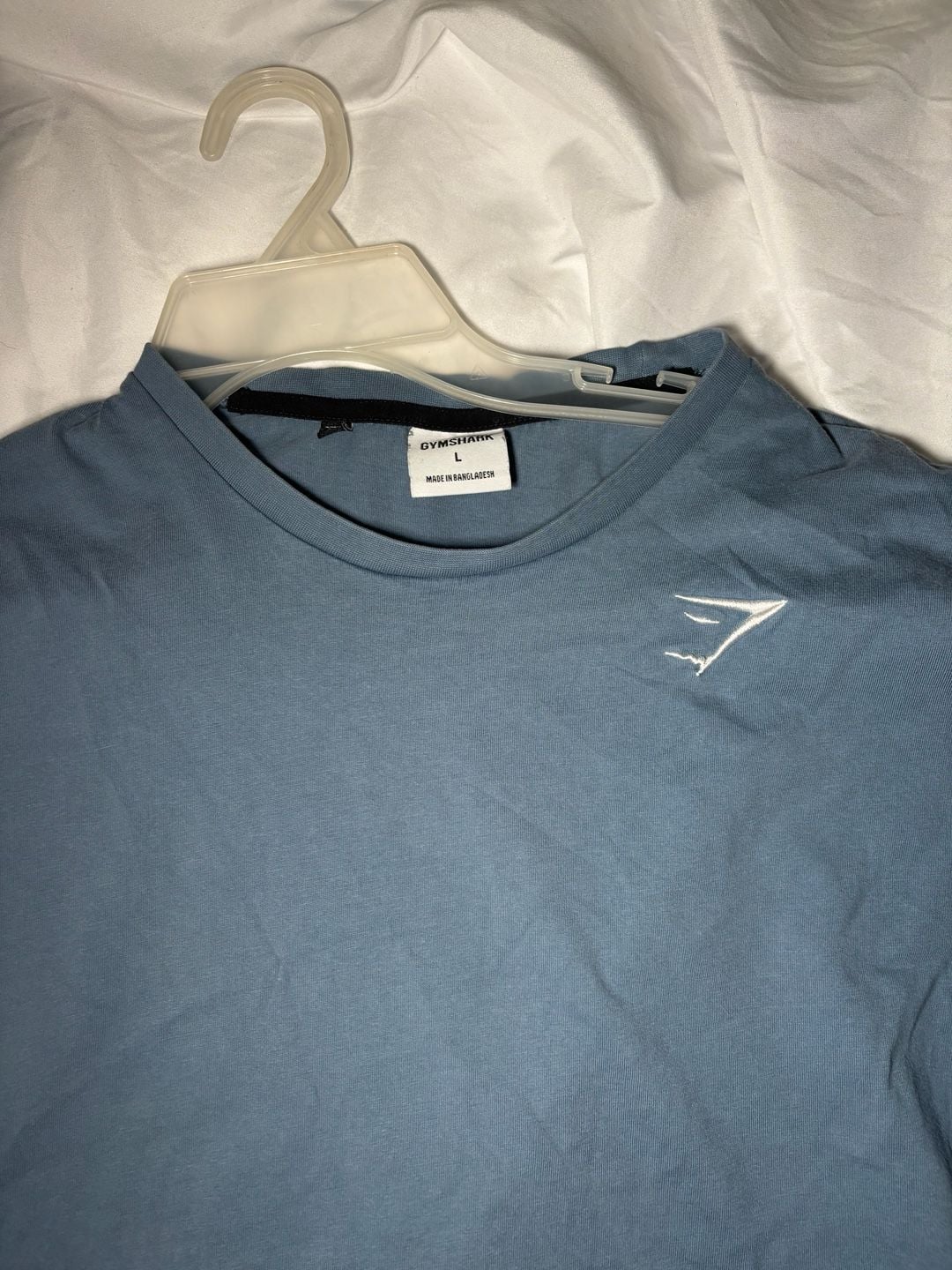 Gymshark Essential Short Sleeve T-Shirt Size L Blue 3