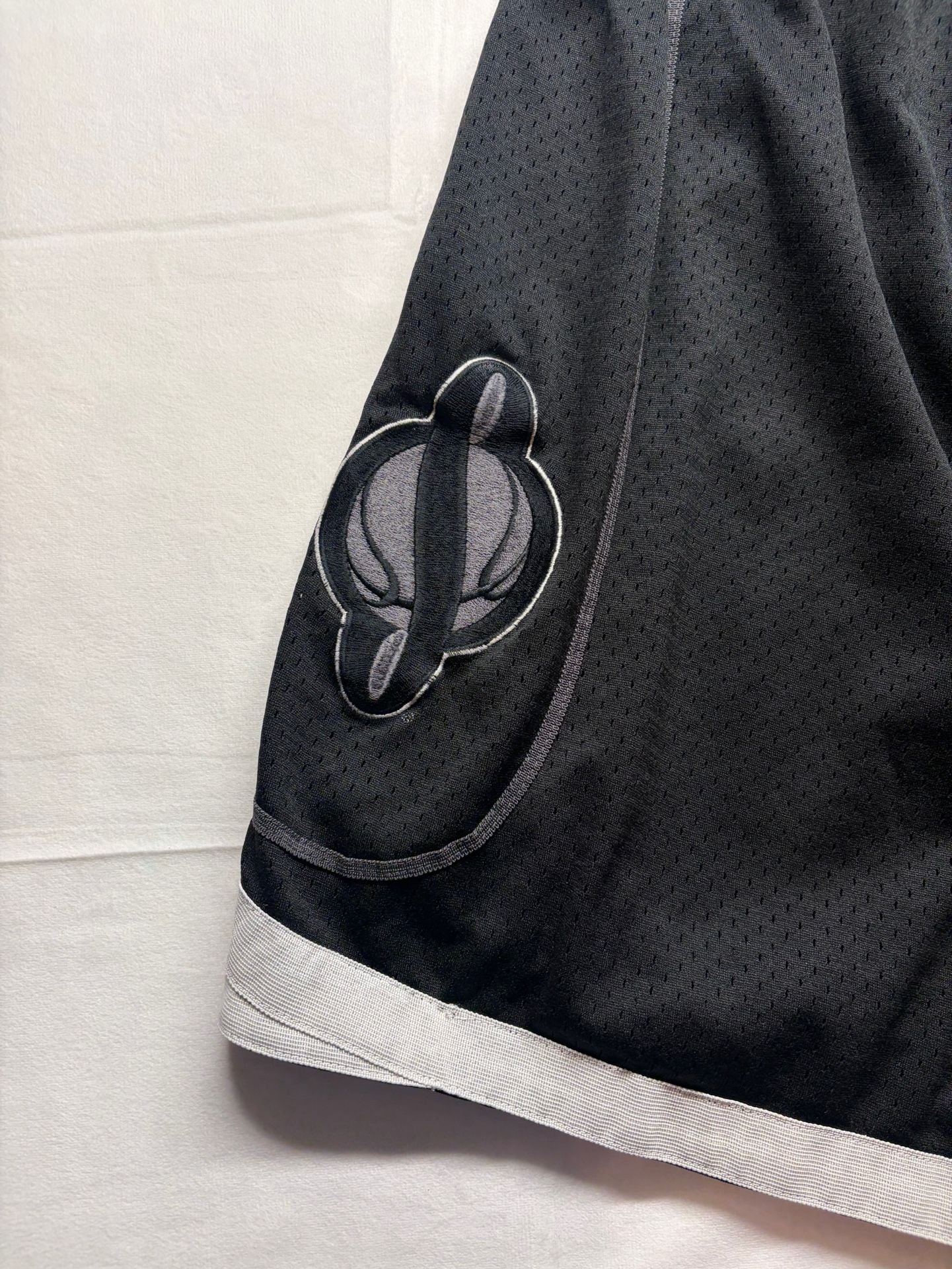 Nike Syracuse Orangemen Basketball Shorts Size XL Vintage Black Mesh Team Y2K 4