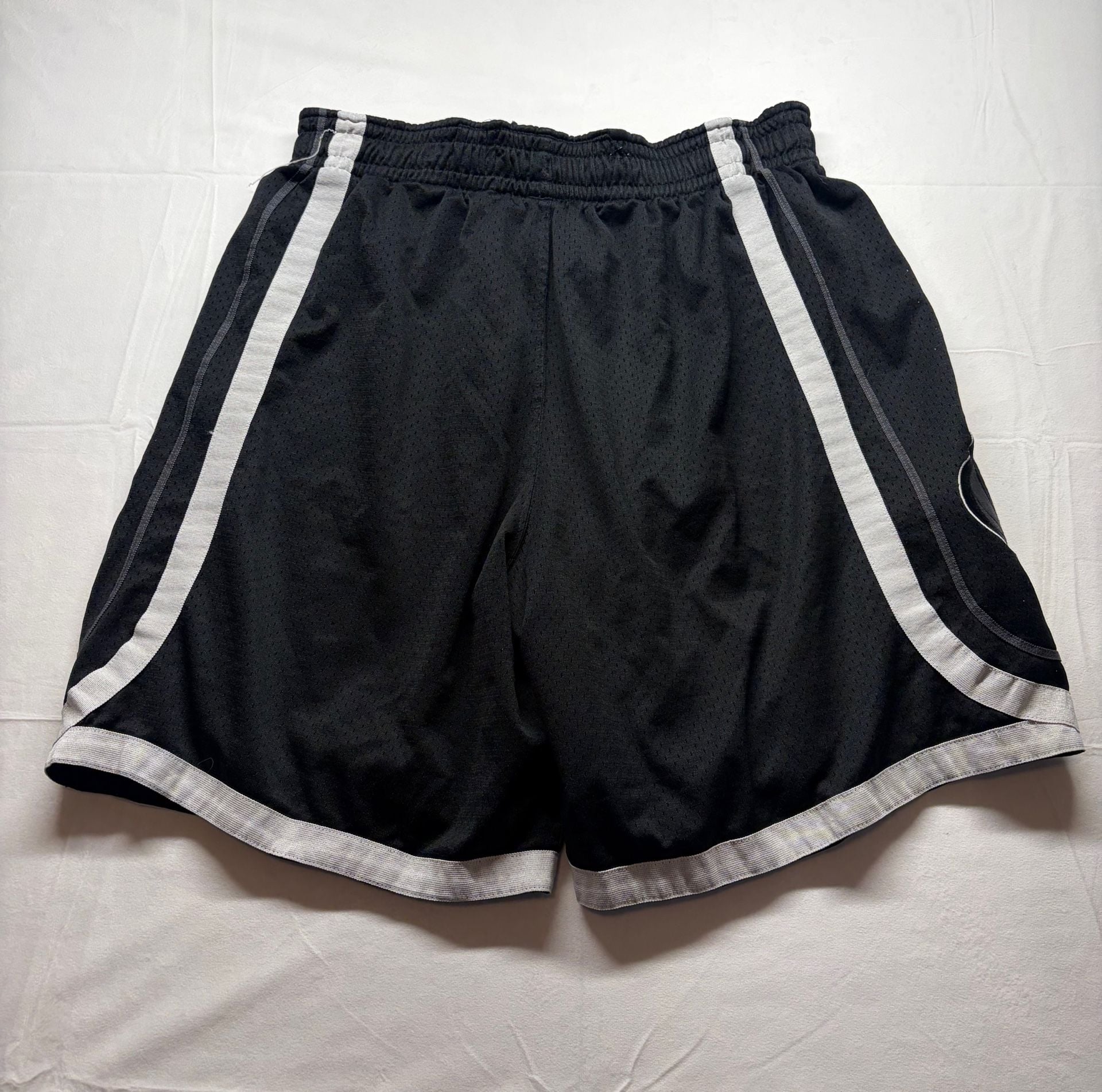 Nike Syracuse Orangemen Basketball Shorts Size XL Vintage Black Mesh Team Y2K 7