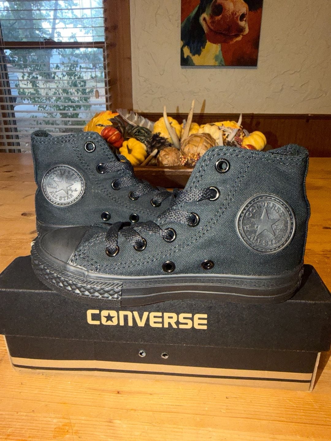 Converse Chuck Taylor All Star SP High Top Size 11 Youth Black Monochrome 2