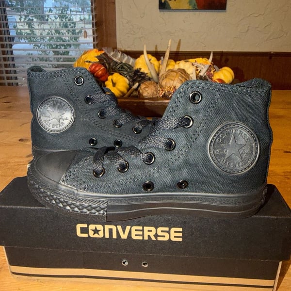 Converse Chuck Taylor All Star SP High Top Size 11 Youth Black Monochrome