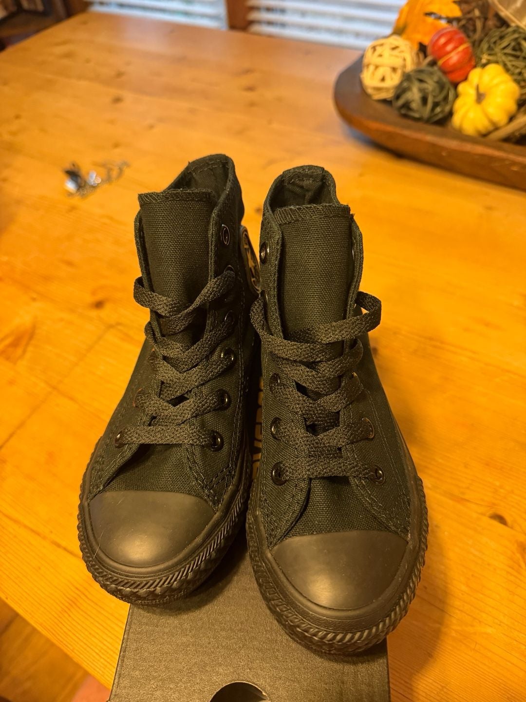 Converse Chuck Taylor All Star SP High Top Size 11 Youth Black Monochrome 4