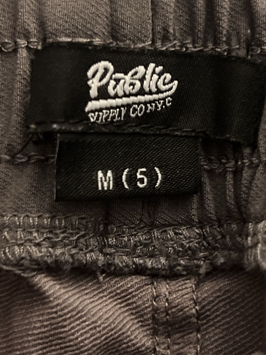Public Supply Co N.Y.C. Jogger Pants Size M (5) Grey 3