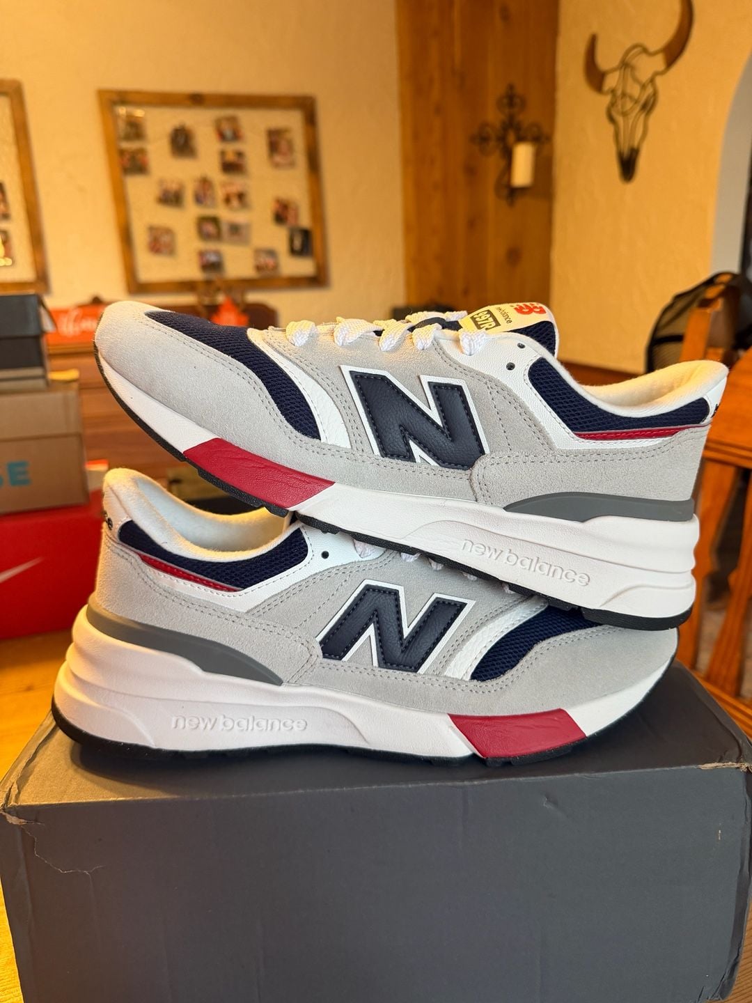 New Balance 997R Brighton Grey Team Navy Sneakers 2