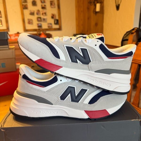 New Balance 997R Brighton Grey Team Navy Sneakers