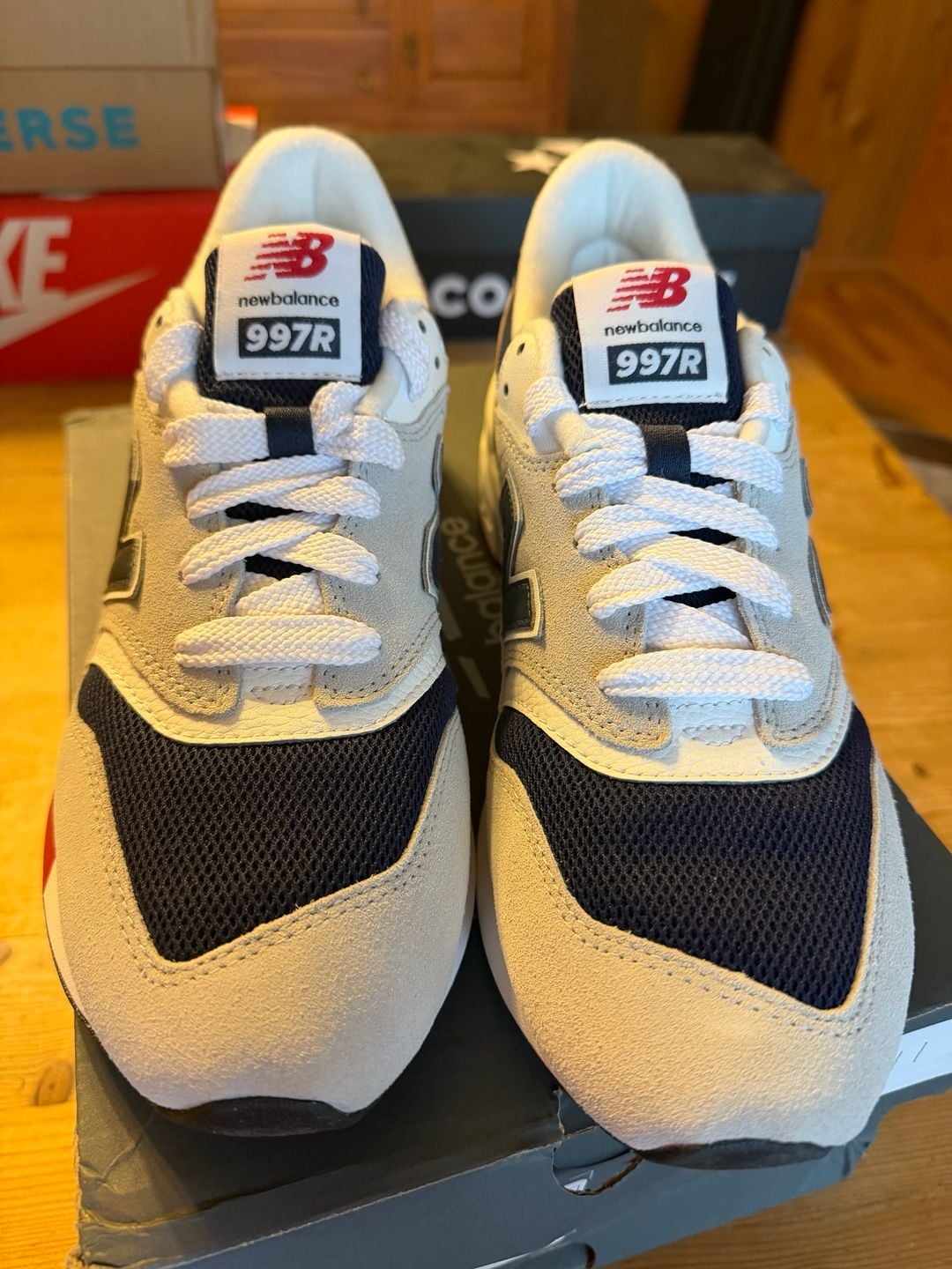 New Balance 997R Brighton Grey Team Navy Sneakers 4