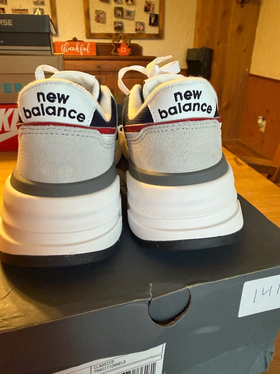 New Balance 997R Brighton Grey Team Navy Sneakers 5