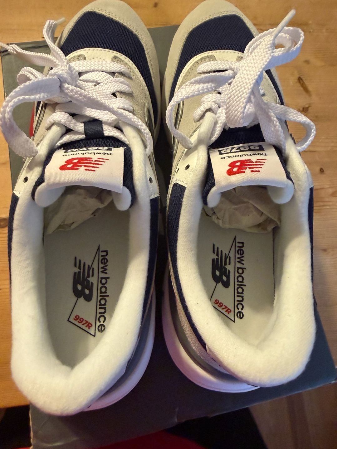 New Balance 997R Brighton Grey Team Navy Sneakers 6
