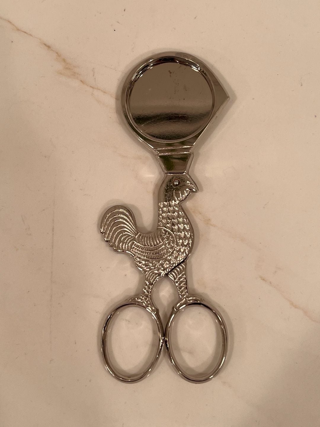 Wasa Solingen Rooster Egg Topper Scissors Germany 1