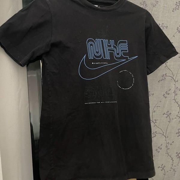 Nike NSW Max90 T-Shirt Size XL Black Graphic Tee