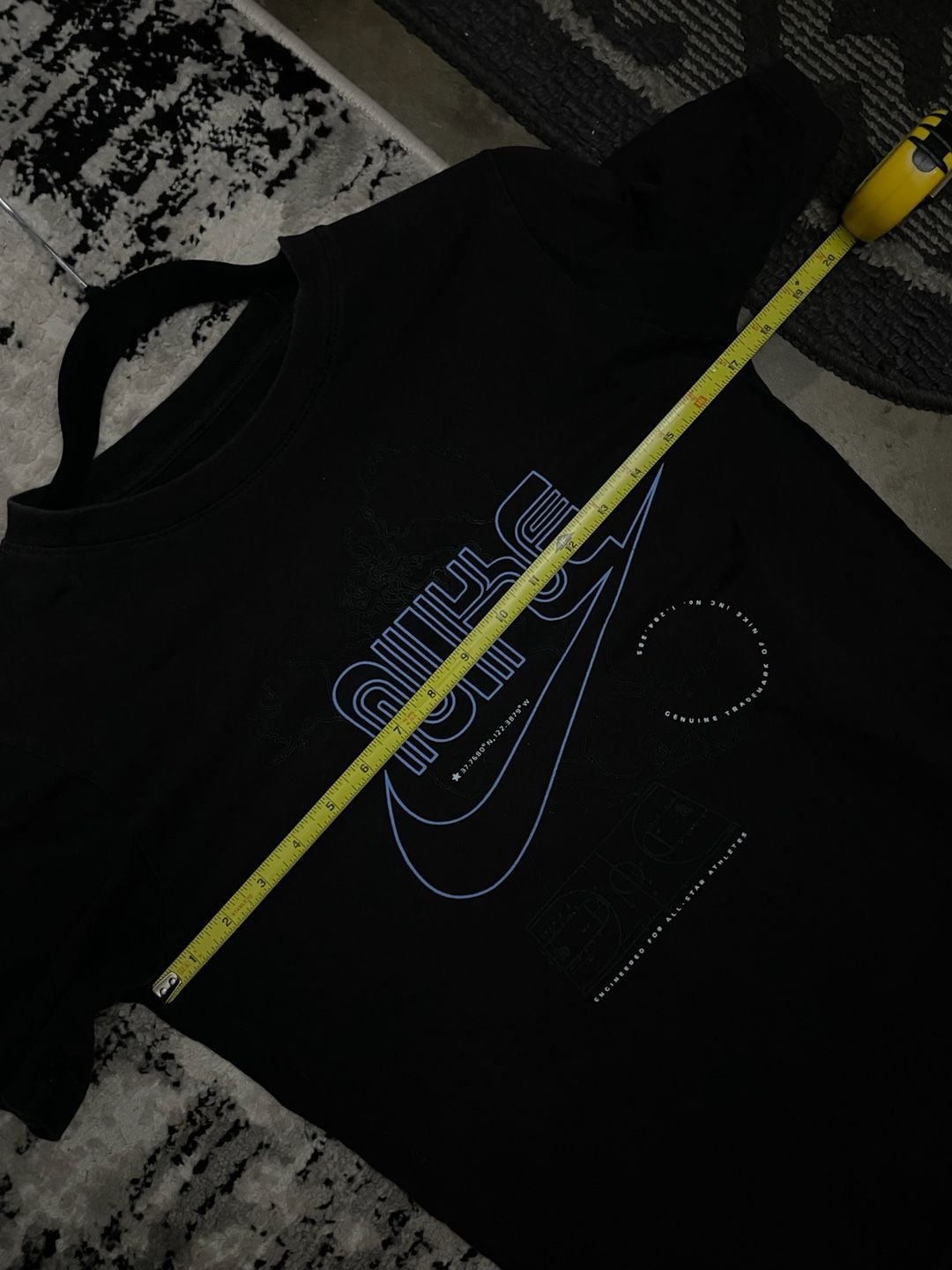 Nike NSW Max90 T-Shirt Size XL Black Graphic Tee 8