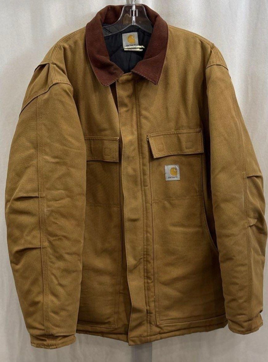 Carhartt C003 BRN Arctic Traditional Coat Large Regular Brown 2