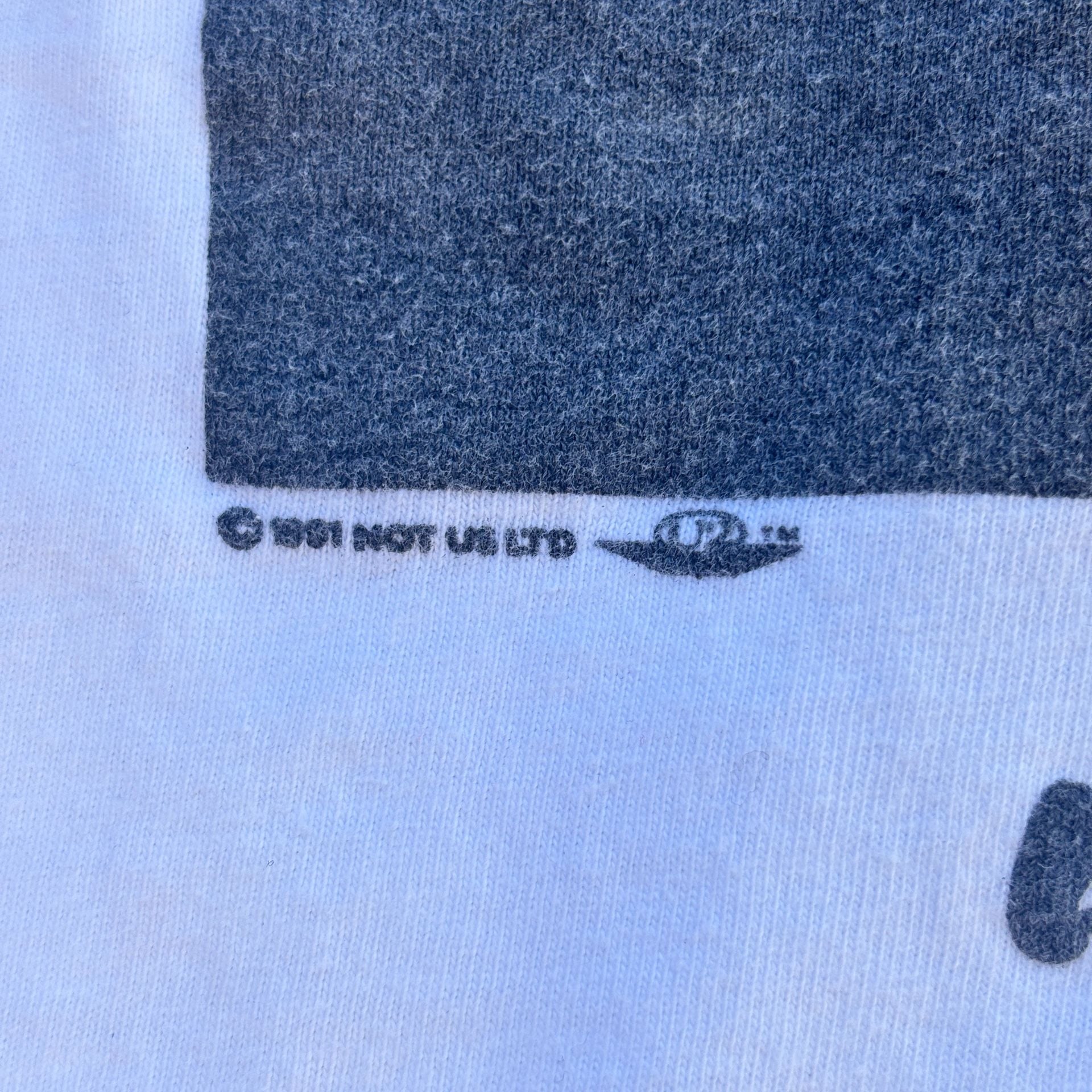 1991 Vintage U2 Smell The Flowers While You Can Chopped T-Shirt Size L 4