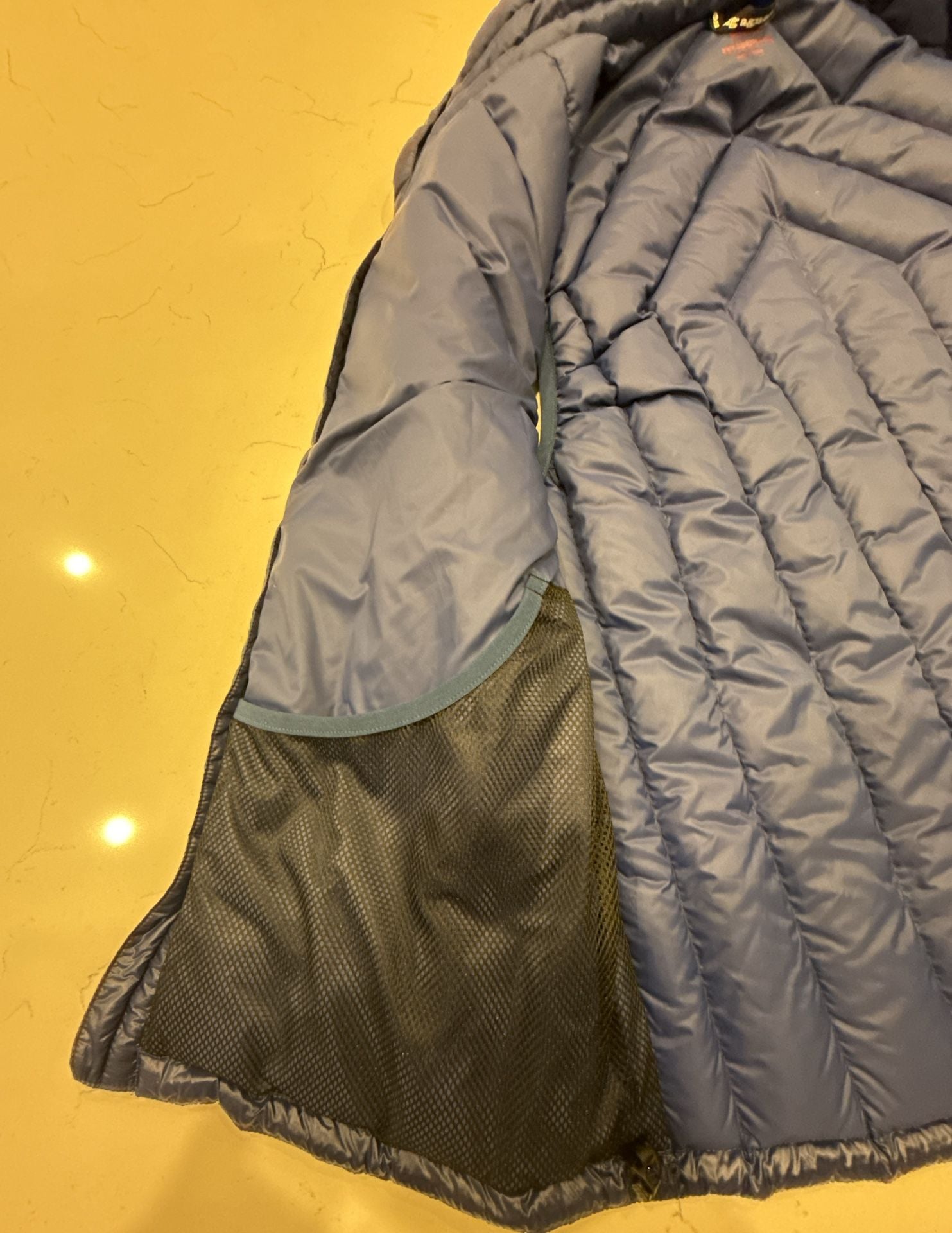 Big Agnes Downtek Down Puffer Vest Blue Red Full Zip 13