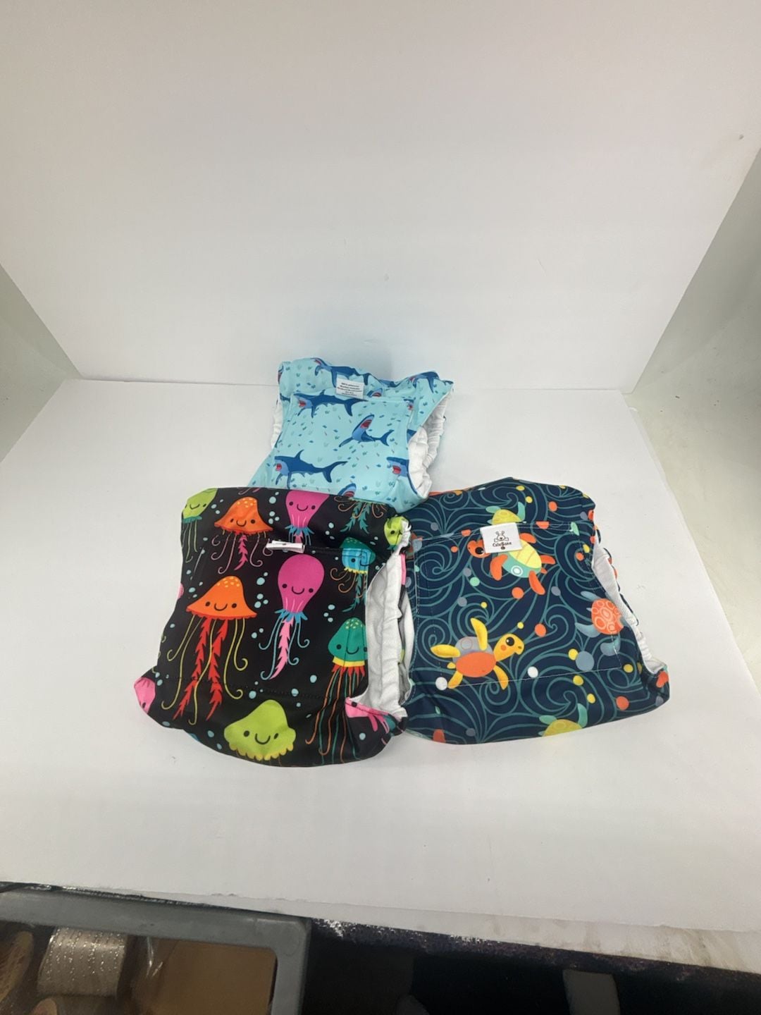 CuteBone Belly Band Male Dog Wrap 3-Pack Size Large Washable 2