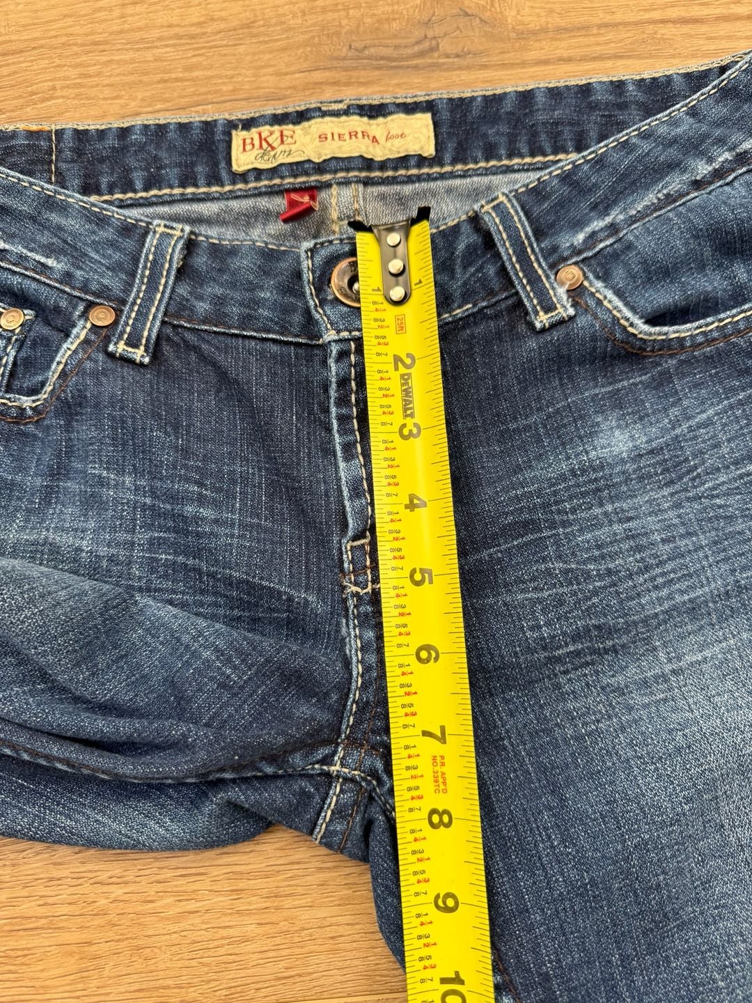 BKE Sierra Boot Jeans Womens 28 x 33.5 Blue Low Rise Stretch Denim 11