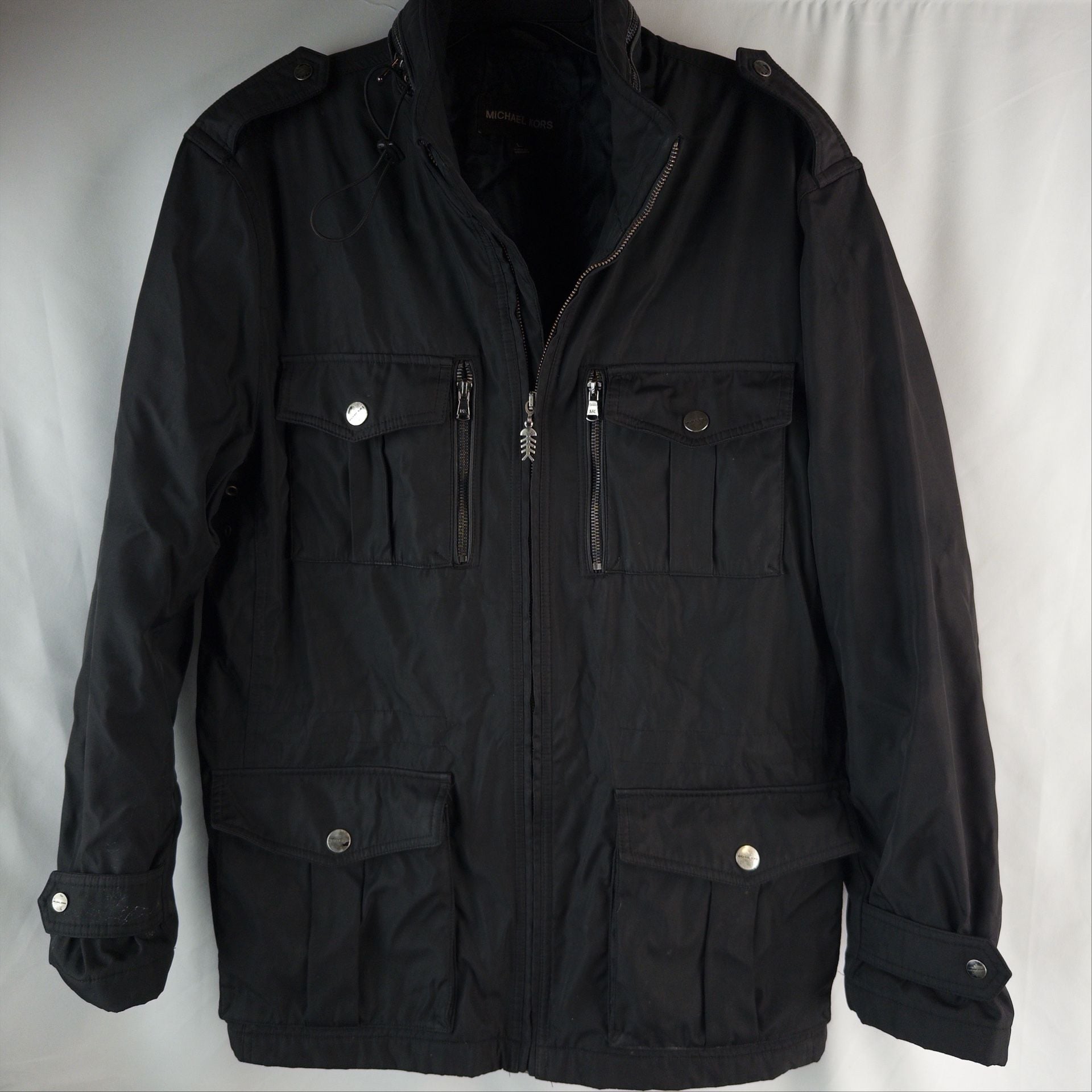 Michael Kors Utility Jacket Black 2