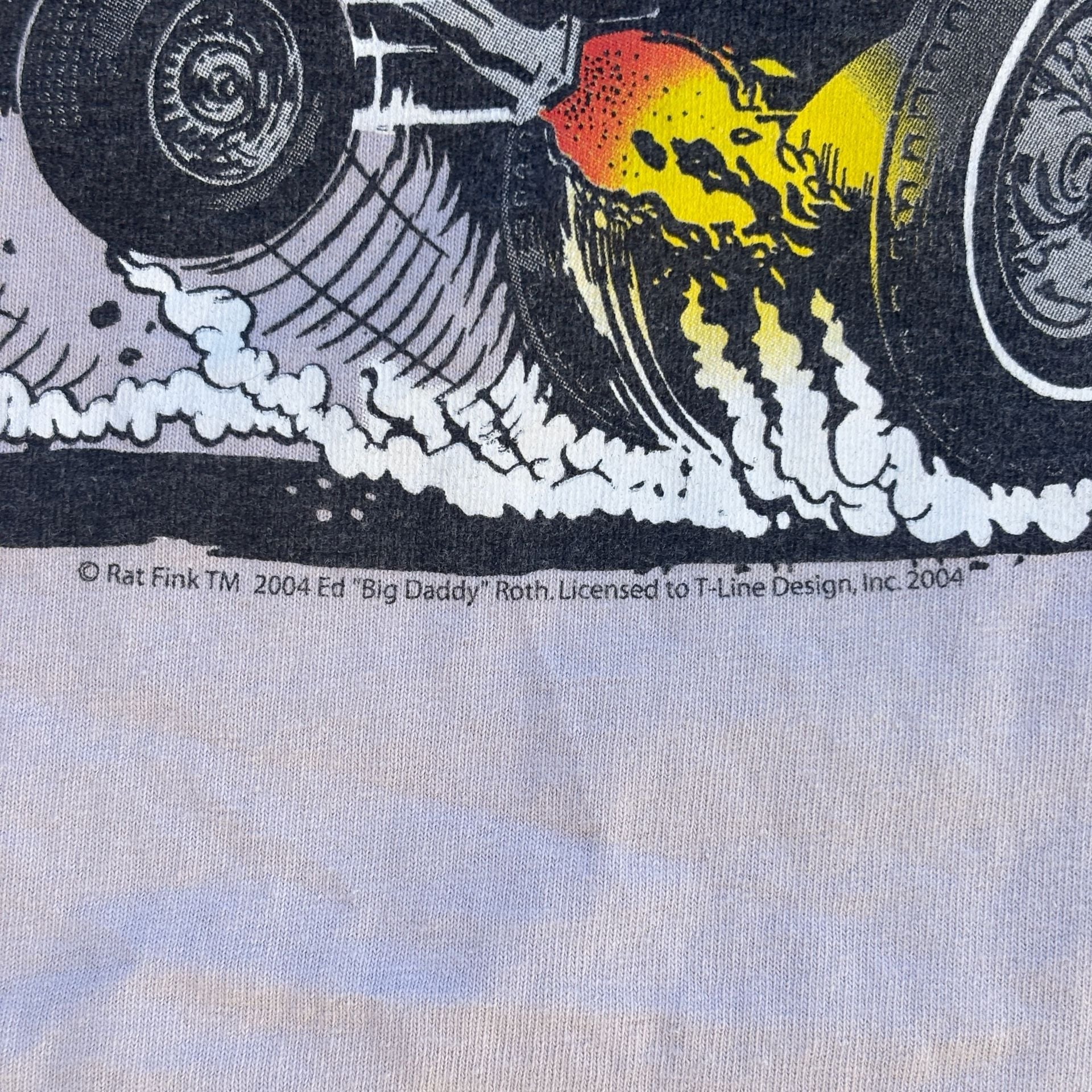 2004 Vintage Ed Big Daddy Roth Rat Fink Wild Child T-Shirt Size XL 4