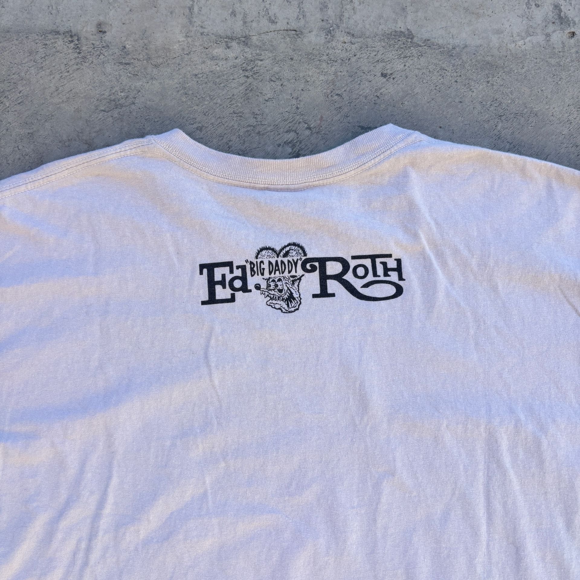 2004 Vintage Ed Big Daddy Roth Rat Fink Wild Child T-Shirt Size XL 9