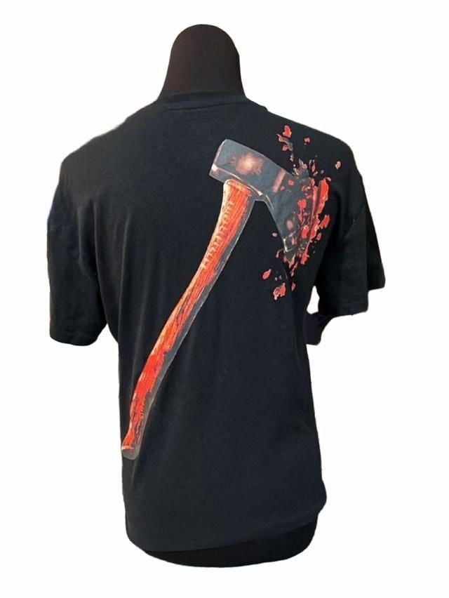 Friday The 13th Jason Mask Graphic T-Shirt Size M Black 3
