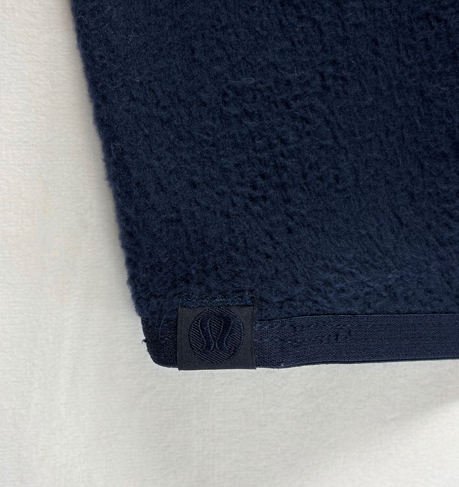 Lululemon Fleece Snap-Front Cardigan Size L Navy Blue Jacket 8