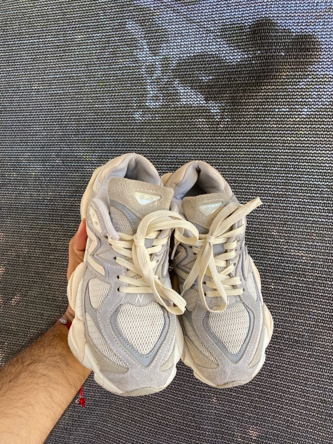 New Balance 9060 Sneaker Light Grey White 3