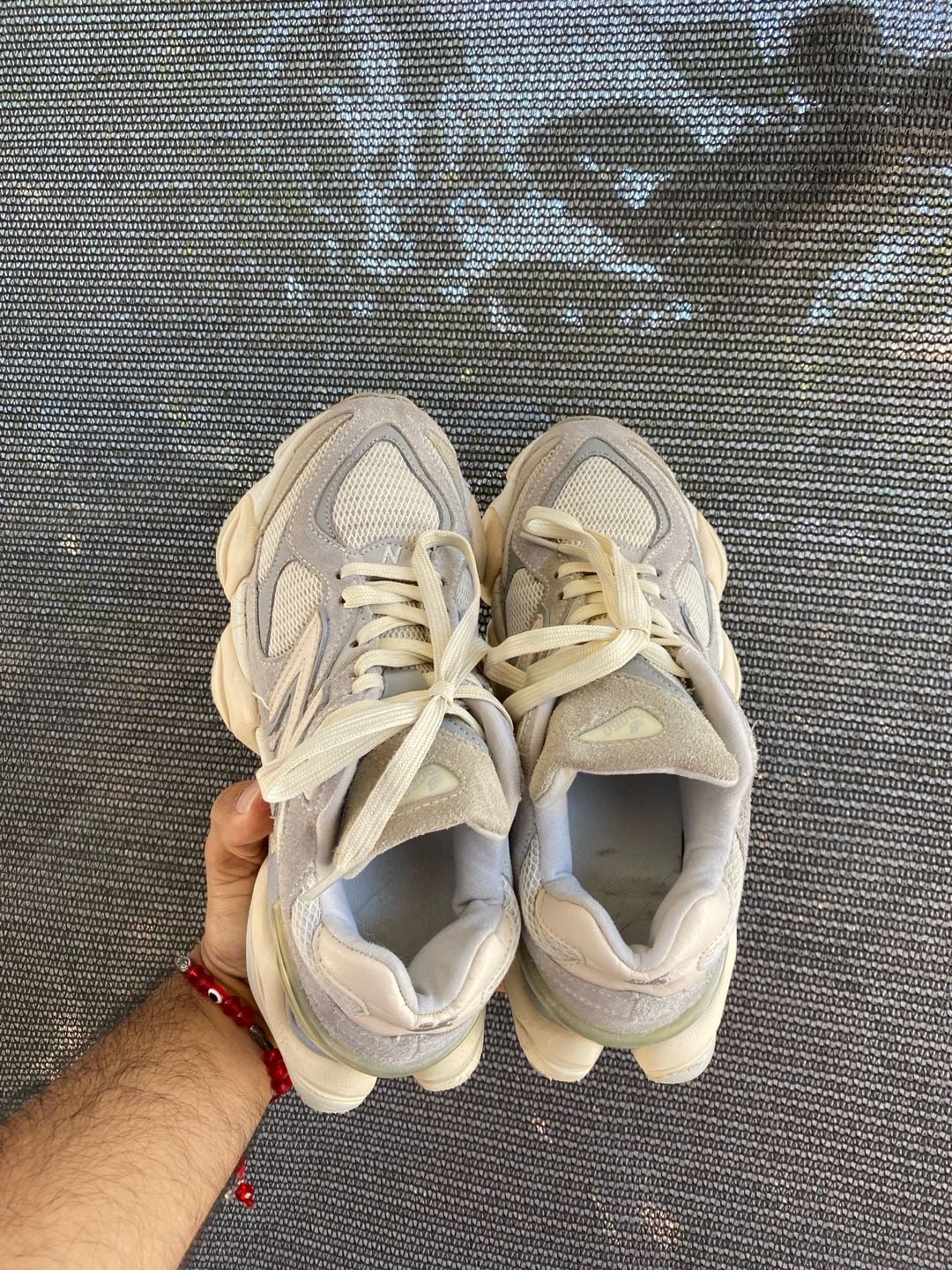 New Balance 9060 Sneaker Light Grey White 5