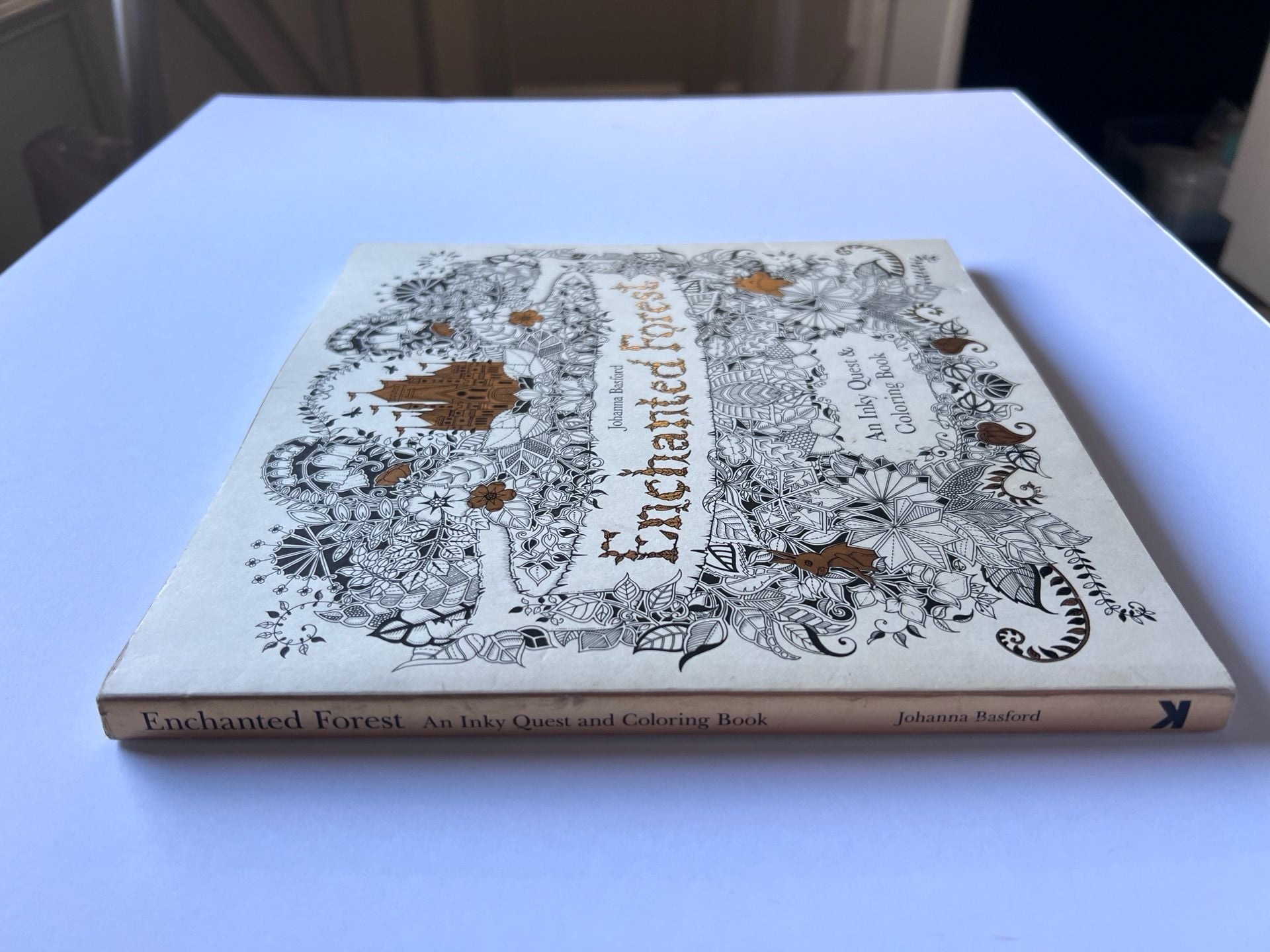 Enchanted Forest An Inky Quest And Coloring Book By Johanna Basford 2