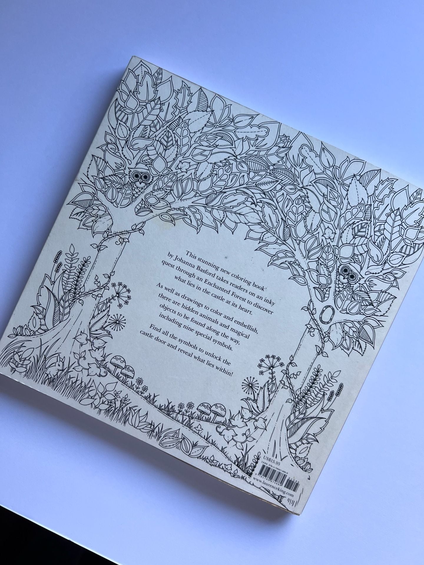 Enchanted Forest An Inky Quest And Coloring Book By Johanna Basford 6