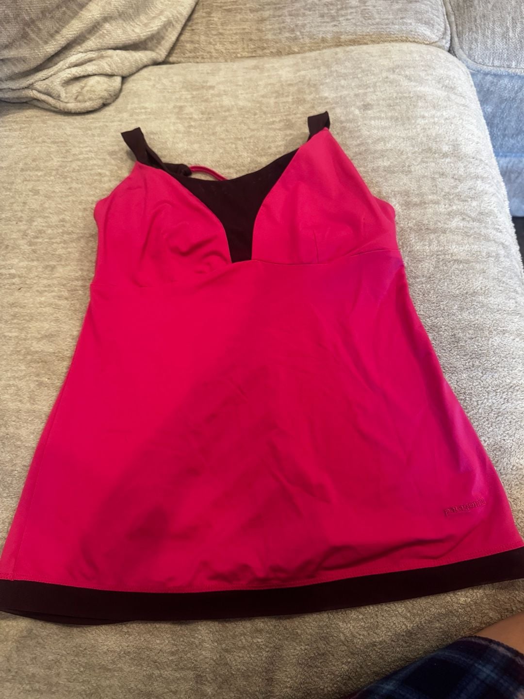 Patagonia Turnaround Tank Top Size S Pink Athletic Shirt 2