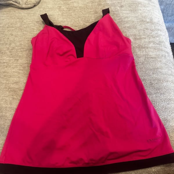 Patagonia Turnaround Tank Top Size S Pink Athletic Shirt