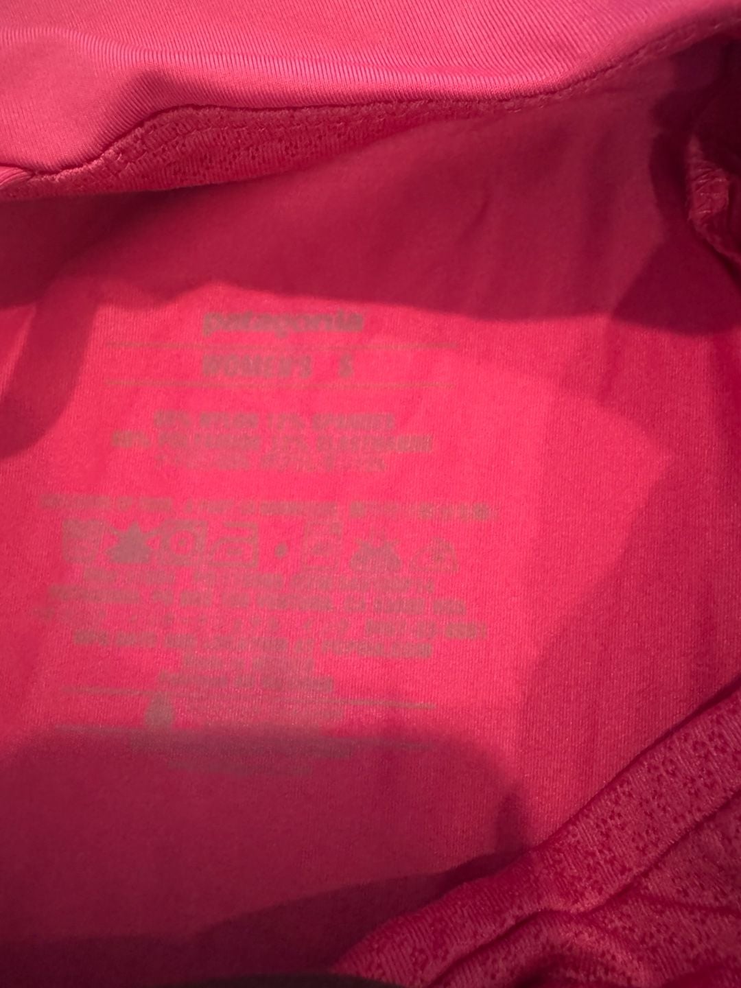 Patagonia Turnaround Tank Top Size S Pink Athletic Shirt 5