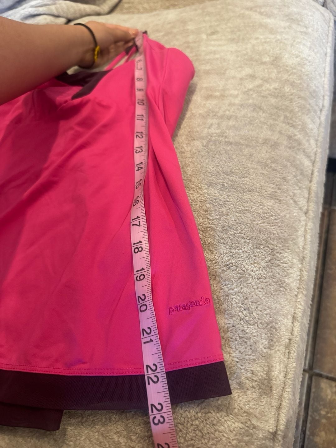 Patagonia Turnaround Tank Top Size S Pink Athletic Shirt 7