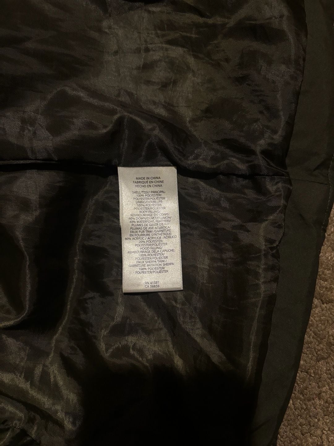 Lauren Ralph Lauren Womens Large Olive Green Goose Down Packable Puffer Coat 4