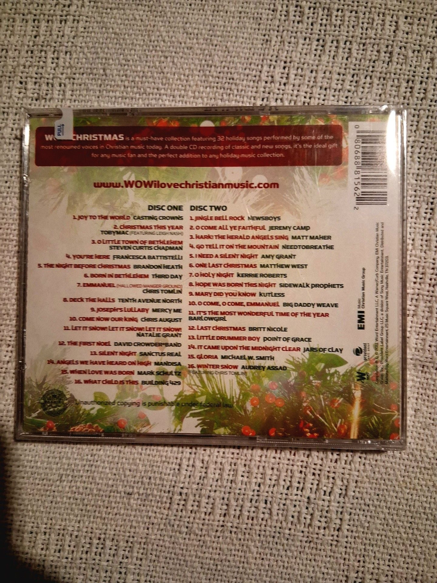 Santa Is Coming to Albuquerque Book & Bing Crosby Vinyl 45 & WOW Christmas CD 9