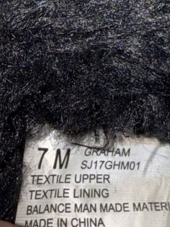 J Sport Slippers Black Memory Foam Faux Fur Cross Strap 5