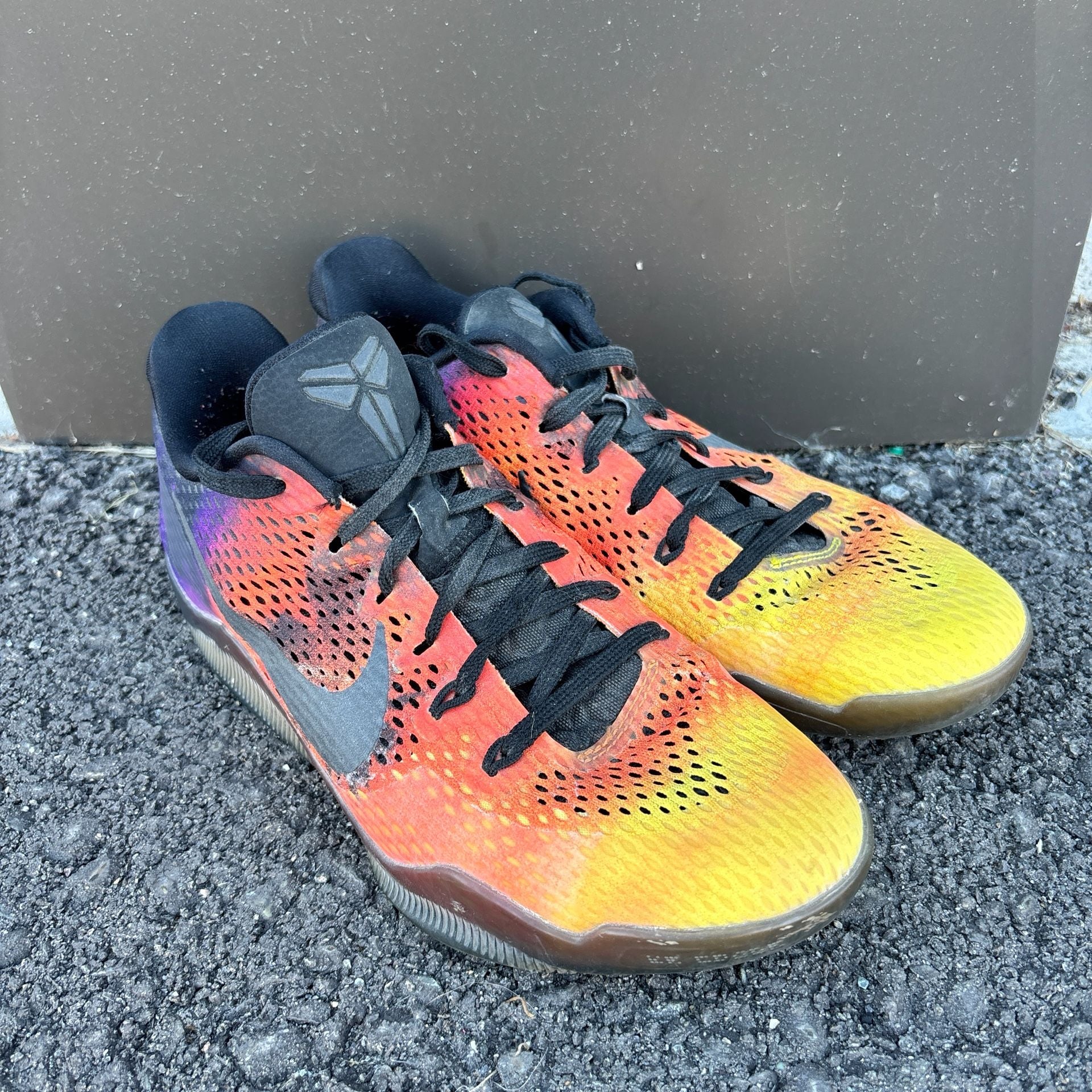 2016 Nike Kobe 11 Sunset Basketball Shoes No Box Size 8.5 4