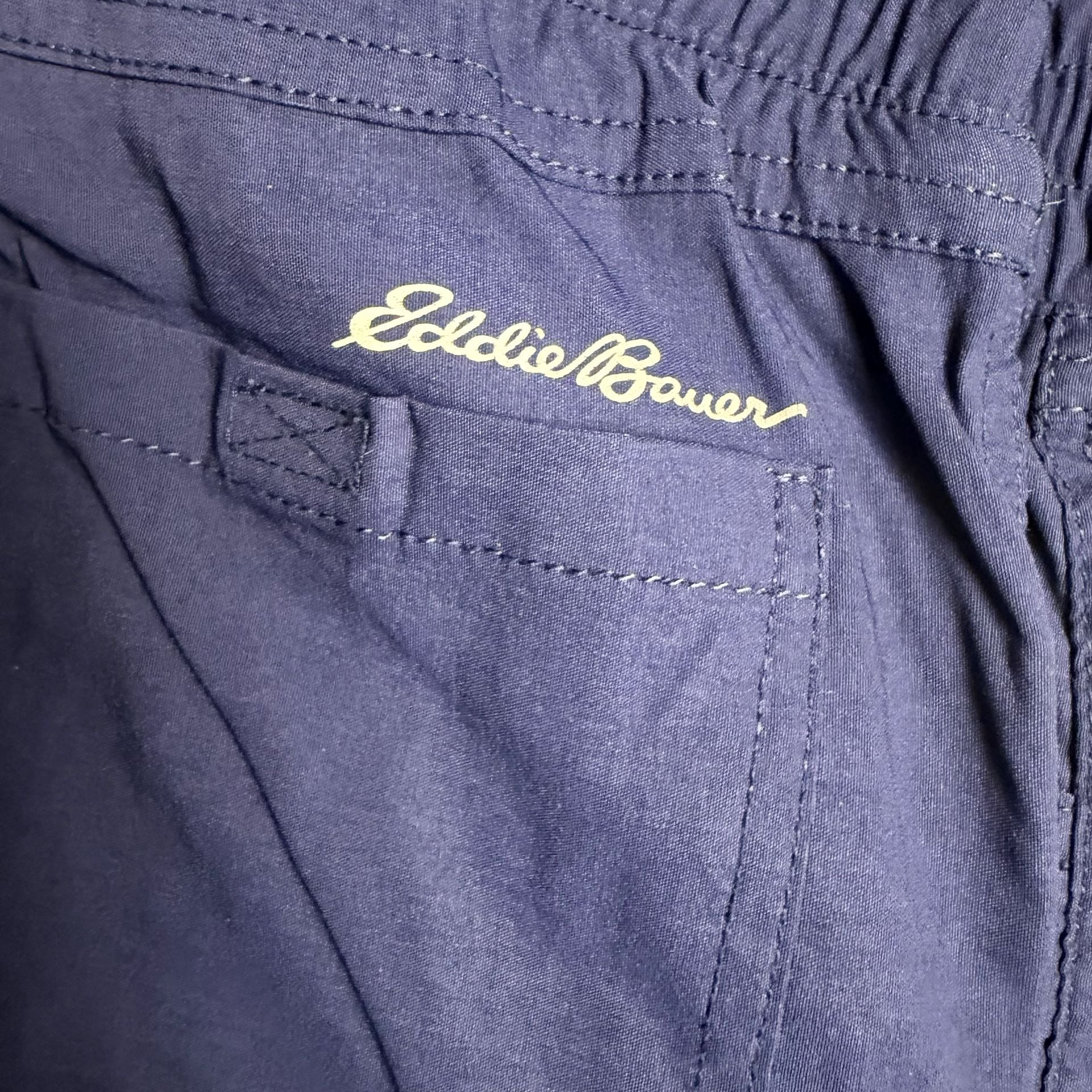 Eddie Bauer Kids Boys Ranger Zip-Off Jogger Pants Navy Blue 3