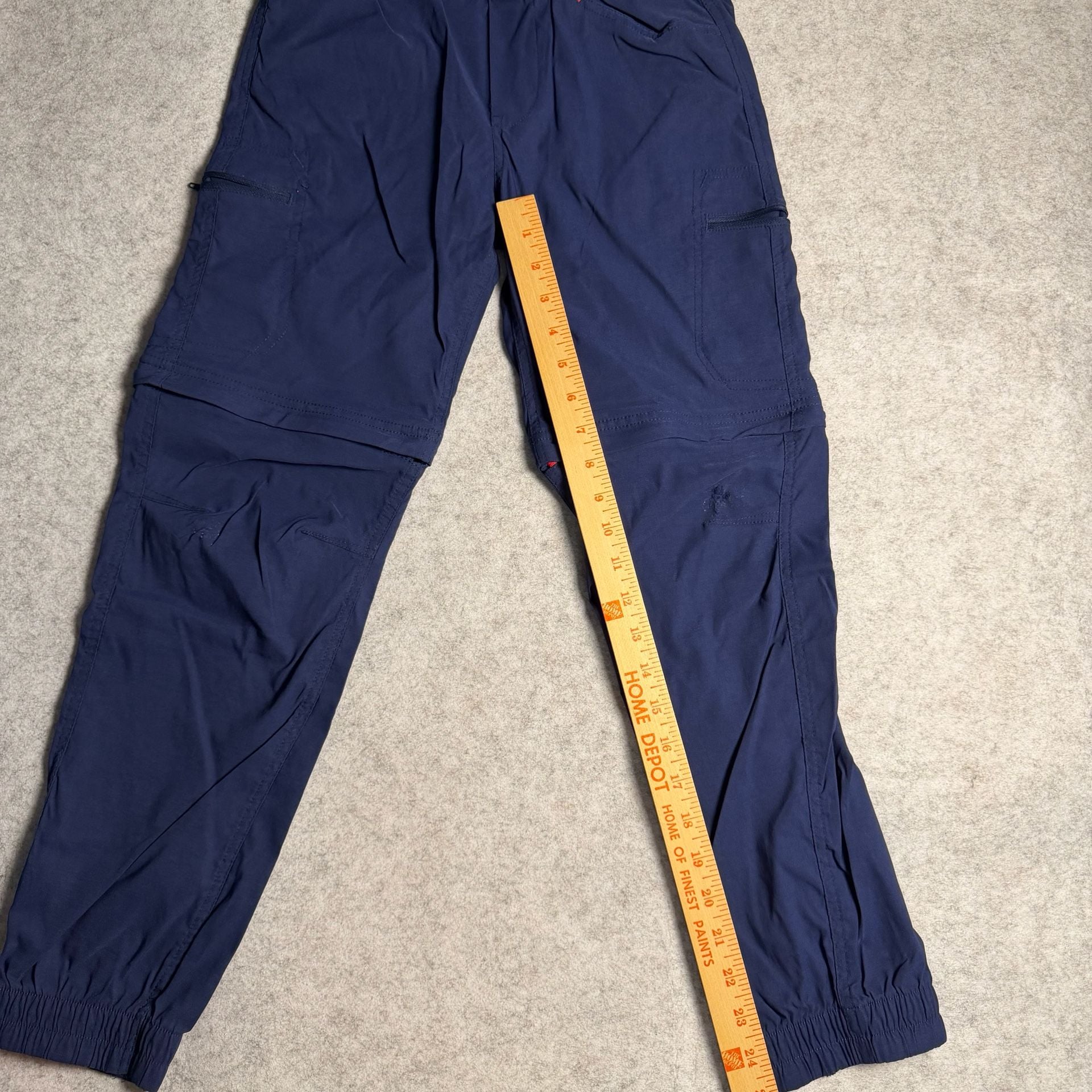 Eddie Bauer Kids Boys Ranger Zip-Off Jogger Pants Navy Blue 10