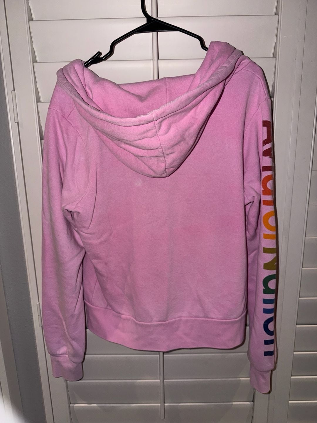 Aviator Nation Hamptons Zip Hoodie Size S Pink Venice Ca 7