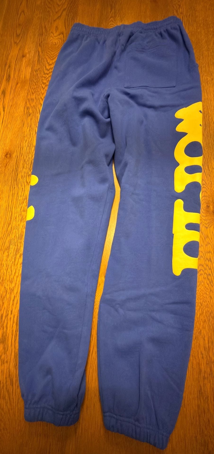 Authentic Sp5der Blue Beluga Sweatpant Size Xs Blue 3