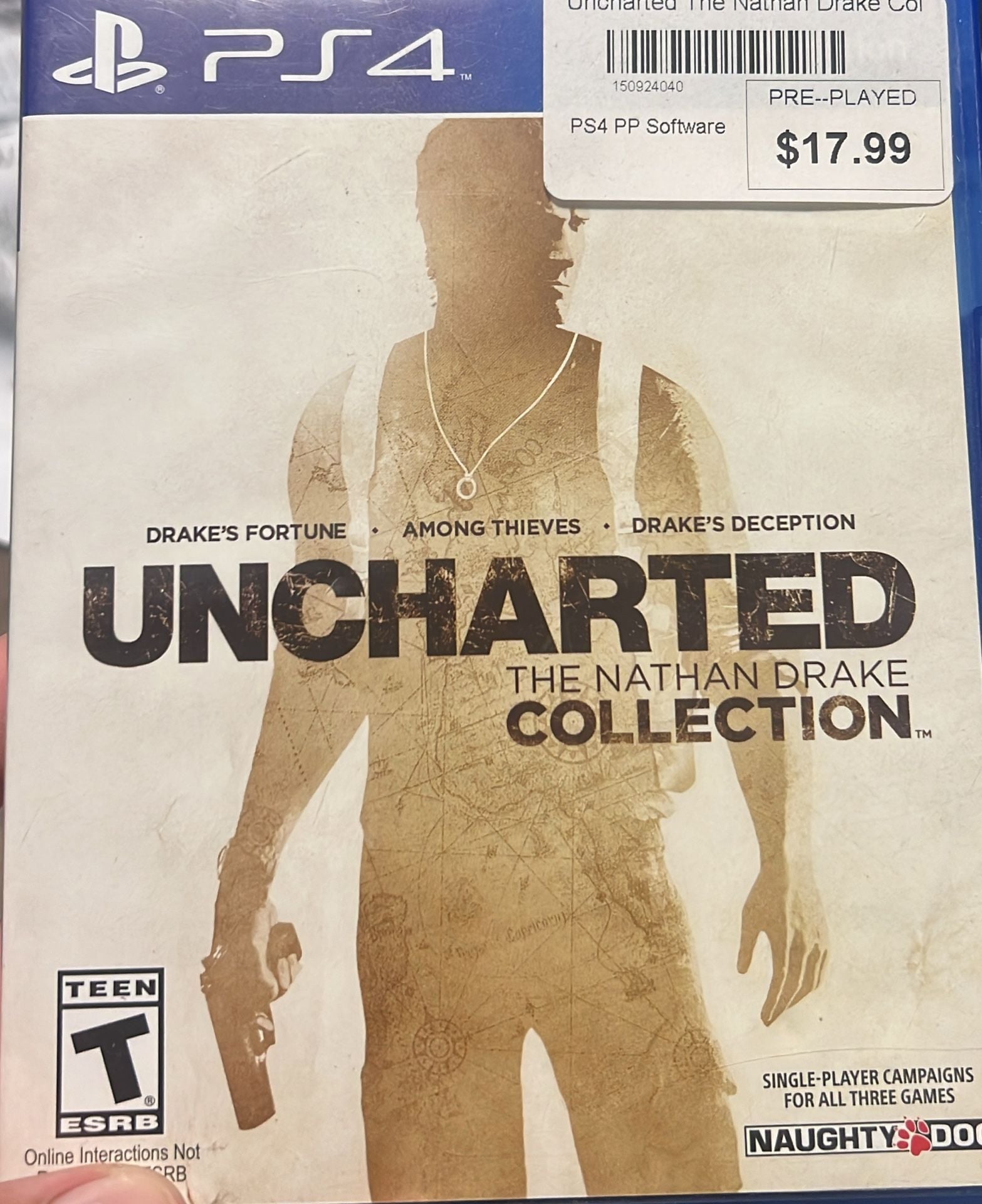 Sony Uncharted The Nathan Drake Collection PS4 Game 1