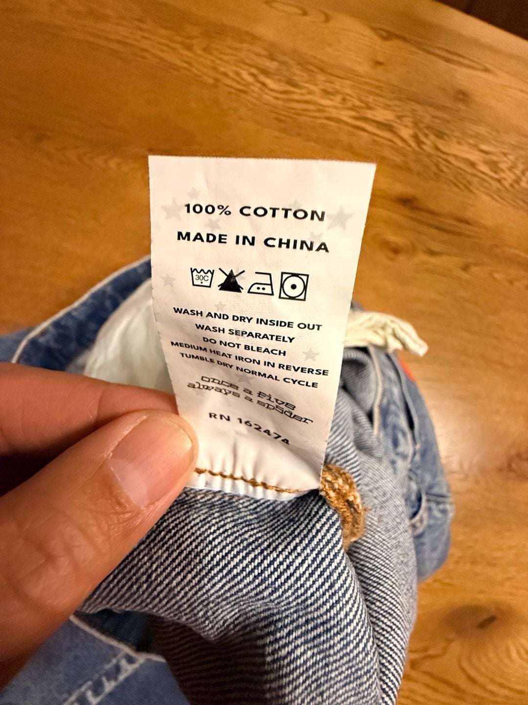 Authentic Sp5der Light Wash V3 Indigo Denim Jeans Size 28 7
