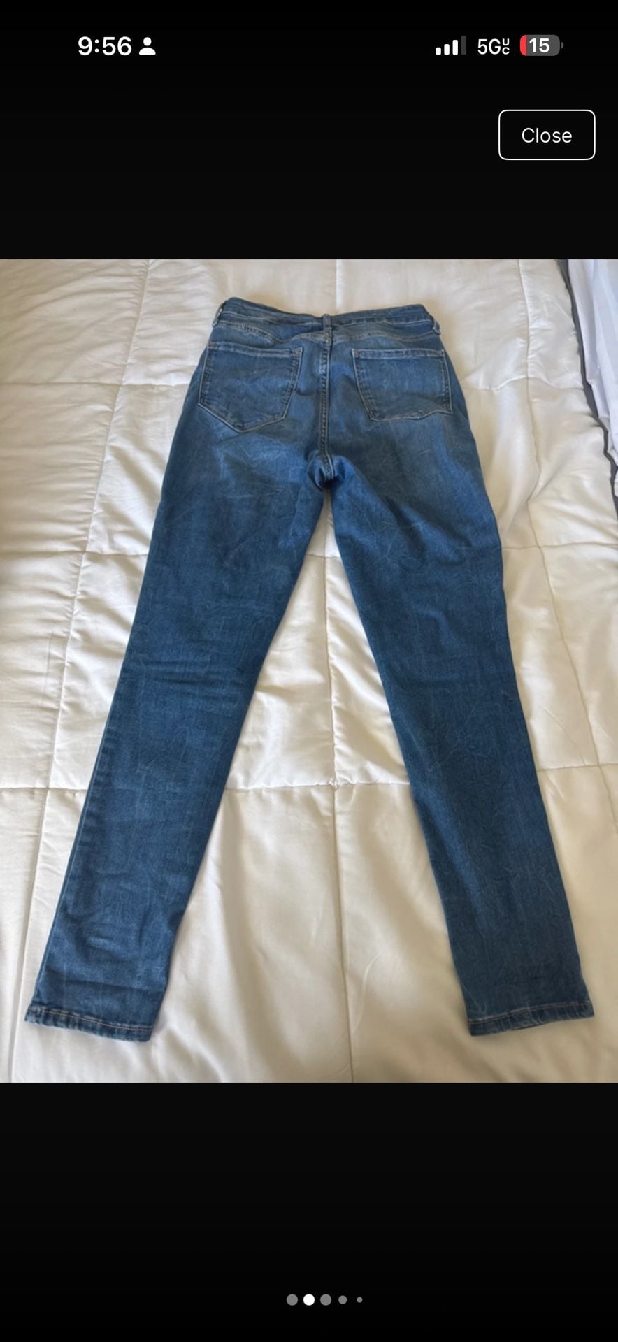 NWT Old Navy extra High Rise Rockstar Super Skinny Jeans Secret Slim Pockets Lydia size 8 5