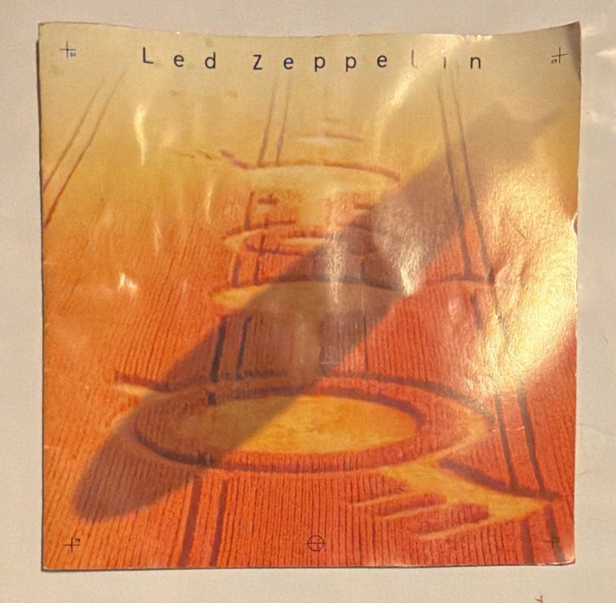 Led Zeppelin Light and Shade Book Booklet from 1990 CD Box Set 1