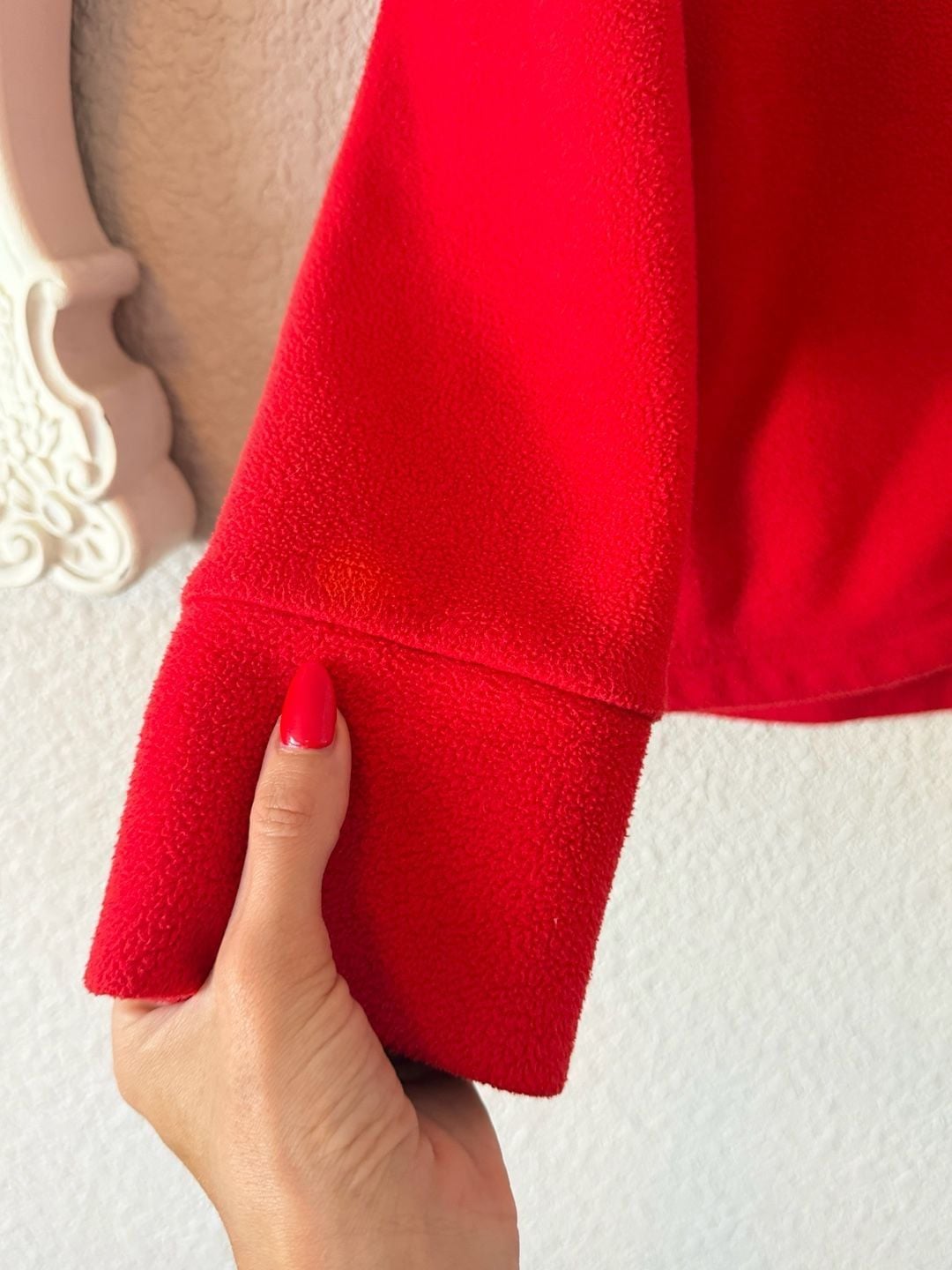 Tommy Hilfiger Sport Fleece Full Zip Jacket Size P/M Red 7