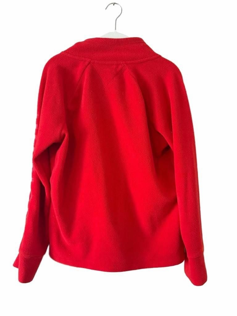 Tommy Hilfiger Sport Fleece Full Zip Jacket Size P/M Red 6