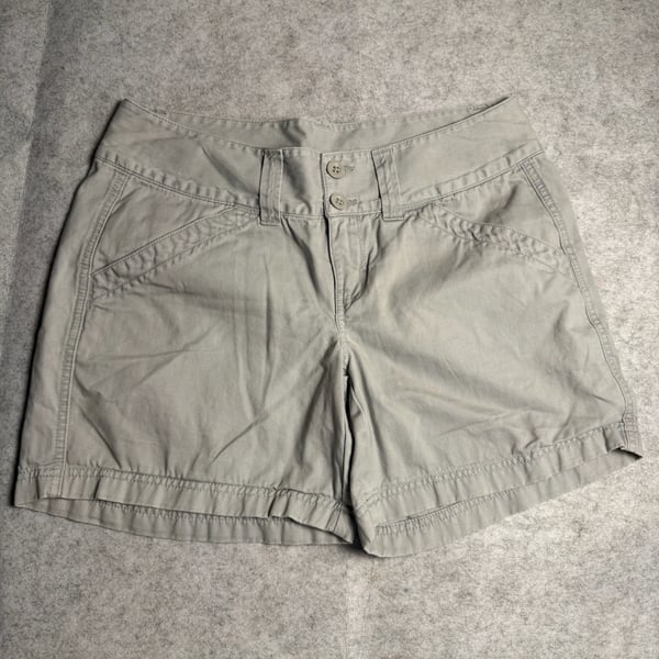 The North Face Utility Shorts Gray Canvas Outdoor Pockets