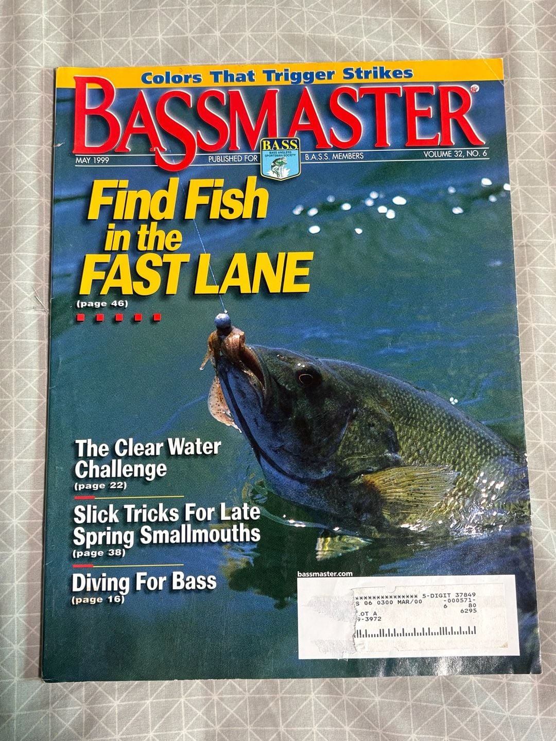 Bassmaster Magazine May 1999 Volume 32 Number 6 1